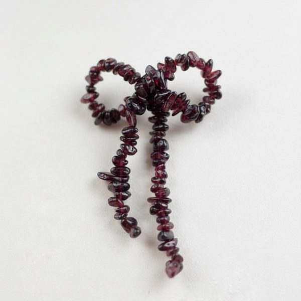 PENDIENTES LAZO RUBÍ