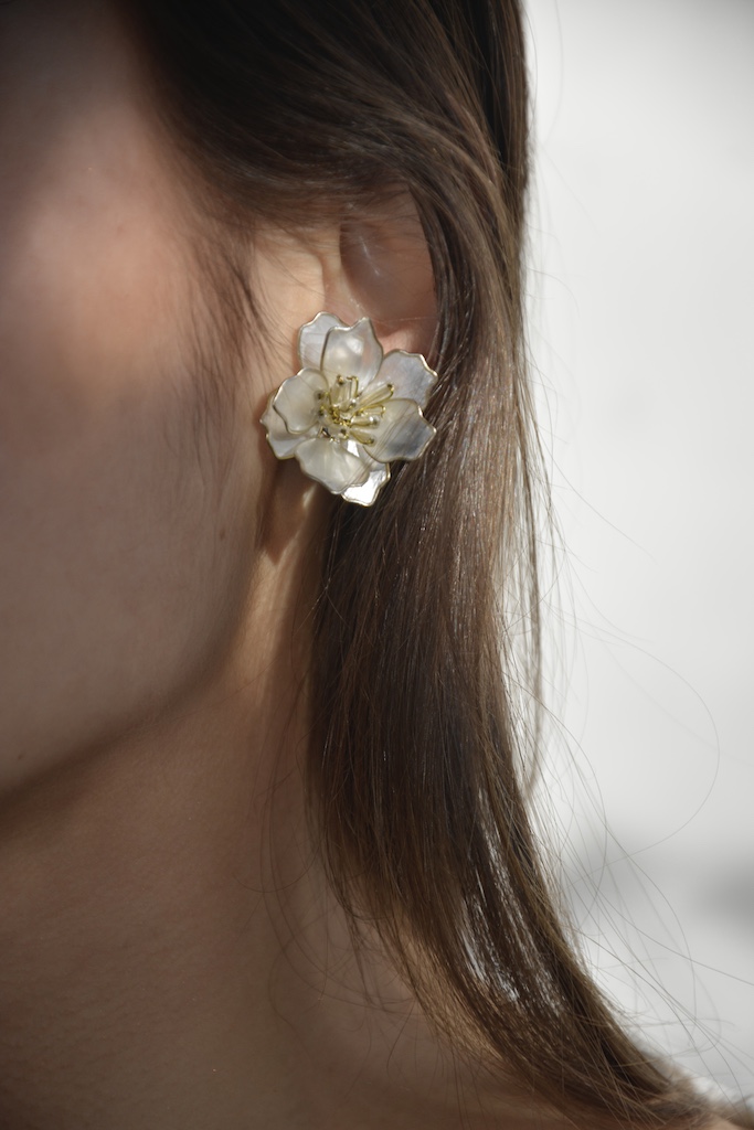 PENDIENTES SAKURA (engarce dorado) 1 PENDIENTES SAKURA (engarce dorado)